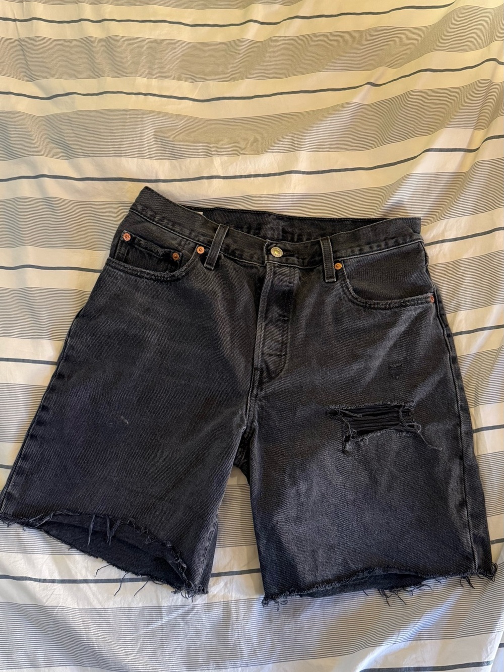 Levi's 90s Distressed Denim Shorts